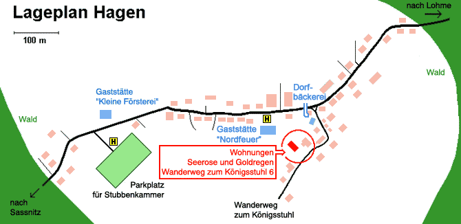 �bersichtskarte: Hagen