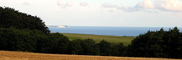 Blick auf die Ostsee und Kap Arkona