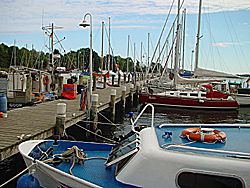 Der Hafen von Lauterbach